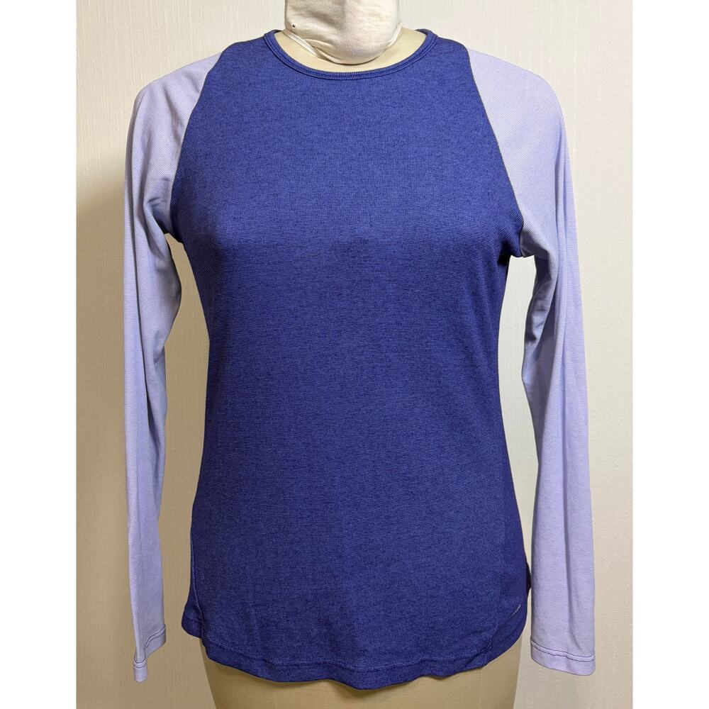 Patagonia Capilene 2 Lightweight Crewneck Women’s Pullover Purple Large Jersey